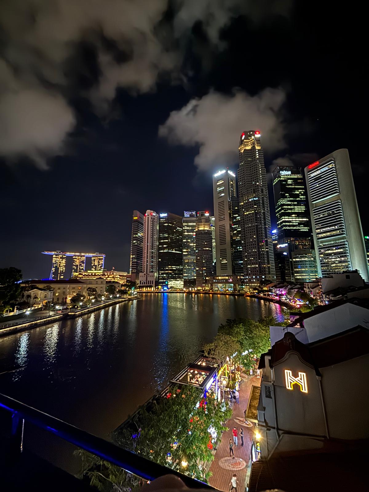 Singapore at night